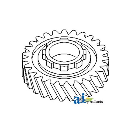 A & I Products Gear, 3rd 4" x4" x2" A-70240940